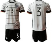 Wholesale Cheap Germany 3 HECTOR Home UEFA Euro 2020 Soccer Jersey