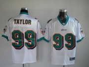 Wholesale Cheap Dolphins Jason Taylor #99 White Stitched NFL Jersey