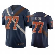 Wholesale Cheap Cincinnati Bengals #77 Cordy Glenn Navy Vapor Limited City Edition NFL Jersey