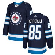 Wholesale Cheap Adidas Jets #85 Mathieu Perreault Navy Blue Home Authentic Stitched NHL Jersey