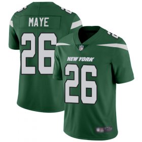Wholesale Cheap Nike Jets #26 Marcus Maye Green Team Color Men\'s Stitched NFL Vapor Untouchable Limited Jersey