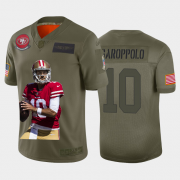 Cheap San Francisco 49ers #10 Jimmy Garoppolo Nike Team Hero 2 Vapor Limited NFL Jersey Camo