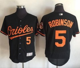Wholesale Cheap Orioles #5 Brooks Robinson Black Flexbase Authentic Collection Stitched MLB Jersey