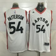 Wholesale Cheap Men's Toronto Raptors #54 Patrick Patterson White New NBA Rev 30 Swingman Jersey