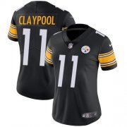 Wholesale Cheap Nike Steelers #11 Chase Claypool Black Team Color Women's Stitched NFL Vapor Untouchable Limited Jersey