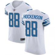 Wholesale Cheap Nike Lions #88 T.J. Hockenson White Men's Stitched NFL Vapor Untouchable Elite Jersey
