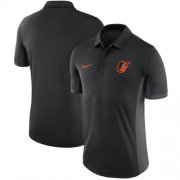 Wholesale Cheap Men's Baltimore Orioles Nike Black Franchise Polo