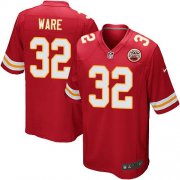 Wholesale Cheap Nike Chiefs #32 Spencer Ware Red Team Color Youth Stitched NFL Elite Jersey