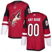 Wholesale Cheap Men's Adidas Coyotes Personalized Authentic Red Home NHL Jersey