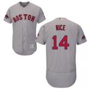Wholesale Cheap Red Sox #14 Jim Rice Grey Flexbase Authentic Collection 2018 World Series Champions Stitched MLB Jersey