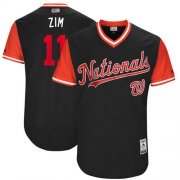 Wholesale Cheap Nationals #11 Ryan Zimmerman Navy "Zim" Players Weekend Authentic Stitched MLB Jersey