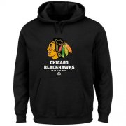 Wholesale Cheap Chicago Blackhawks Majestic Critical Victory VIII Fleece Hoodie Black