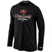 Wholesale Cheap Nike Tampa Bay Buccaneers Critical Victory Long Sleeve NFL T-Shirt Black