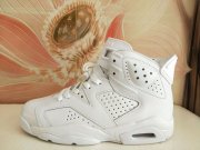 Wholesale Cheap Womens Air Jordan 6(VI) Retro Shoes White