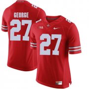 Wholesale Cheap Ohio State Buckeyes 27 Eddie George Red College Football Jersey