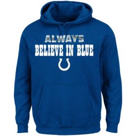 Wholesale Cheap Indianapolis Colts Majestic Always Pullover Hoodie Royal Blue