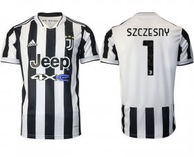 Wholesale Cheap Men 2021-2022 Club Juventus home aaa version white 1 Adidas Soccer Jersey
