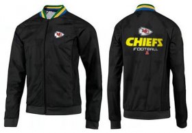 Wholesale Cheap NFL Kansas City Chiefs Victory Jacket Black_1