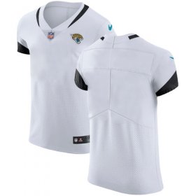 Wholesale Cheap Nike Jaguars Blank White Men\'s Stitched NFL Vapor Untouchable Elite Jersey