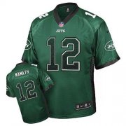 Wholesale Cheap Nike Jets #12 Joe Namath Green Team Color Men's Stitched NFL Elite Drift Fashion Jersey