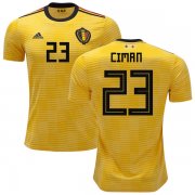 Wholesale Cheap Belgium #23 Ciman Away Kid Soccer Country Jersey