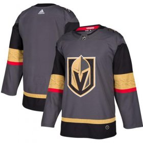Wholesale Cheap Adidas Golden Knights Blank Grey Home Authentic Stitched Youth NHL Jersey