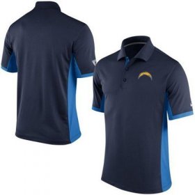 Wholesale Cheap Men\'s Nike NFL Los Angeles Chargers Navy Team Issue Performance Polo