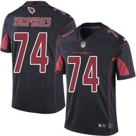 Wholesale Cheap Nike Cardinals #74 D.J. Humphries Black Men\'s Stitched NFL Limited Rush Jersey