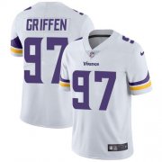 Wholesale Cheap Nike Vikings #97 Everson Griffen White Men's Stitched NFL Vapor Untouchable Limited Jersey