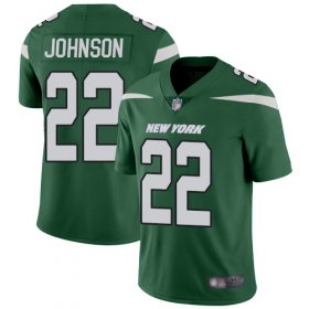 Wholesale Cheap Nike Jets #22 Trumaine Johnson Green Team Color Men\'s Stitched NFL Vapor Untouchable Limited Jersey