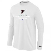 Wholesale Cheap Nike Atlanta Falcons Critical Victory Long Sleeve T-Shirt White