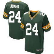 Wholesale Cheap Nike Packers #24 Josh Jones Green Team Color Men's Stitched NFL Elite Jersey