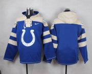 Wholesale Cheap Nike Colts Blank Royal Blue Player Pullover NFL Hoodie