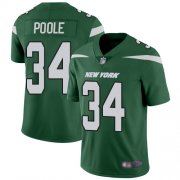 Wholesale Cheap Nike Jets #34 Brian Poole Green Team Color Men's Stitched NFL Vapor Untouchable Limited Jersey