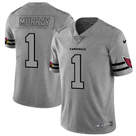 Wholesale Cheap Arizona Cardinals #1 Kyler Murray Men\'s Nike Gray Gridiron II Vapor Untouchable Limited NFL Jersey