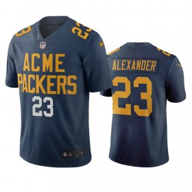 Wholesale Cheap Green Bay Packers #23 Jaire Alexander Navy Vapor Limited City Edition NFL Jersey