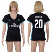 Wholesale Cheap Women's Real Madrid #20 Asensio Away Soccer Club Jersey