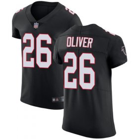 Wholesale Cheap Nike Falcons #20 Isaiah Oliver Black Alternate Men\'s Stitched NFL Vapor Untouchable Elite Jersey