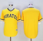 Wholesale Cheap Pirates Blank Gold New Cool Base Stitched MLB Jersey
