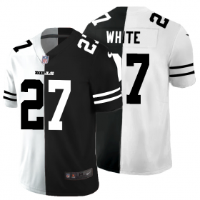 Cheap Buffalo Bills #27 Tre\'Davious White Men\'s Black V White Peace Split Nike Vapor Untouchable Limited NFL Jersey