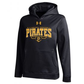 Wholesale Cheap Pittsburgh Pirates Under Armou Fleece Black MLB Hoodie