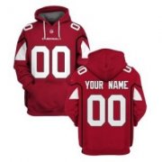 Wholesale Cheap Men's Arizona Cardinals Active Player Red Custom 2021 Pullover Hoodie