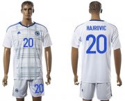 Wholesale Cheap Bosnia Herzegovina #20 Hajrovic Away Soccer Country Jersey