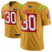 Wholesale Cheap Nike Rams #30 Todd Gurley II Gold Men's Stitched NFL Limited City Edition Jersey