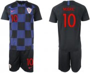 Wholesale Cheap Croatia #10 Modric Away Soccer Country Jersey