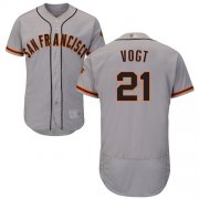 Wholesale Cheap Giants #21 Stephen Vogt Grey Flexbase Authentic Collection Road Stitched MLB Jersey