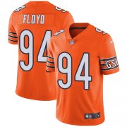 Wholesale Cheap Nike Bears #94 Leonard Floyd Orange Men's Stitched NFL Limited Rush Jersey