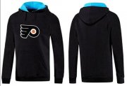 Wholesale Cheap Philadelphia Flyers Pullover Hoodie Black & Blue