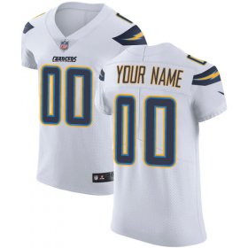 Wholesale Cheap Nike San Diego Chargers Customized White Stitched Vapor Untouchable Elite Men\'s NFL Jersey