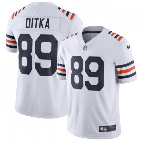 Wholesale Cheap Nike Bears #89 Mike Ditka White Men\'s 2019 Alternate Classic Retired Stitched NFL Vapor Untouchable Limited Jersey